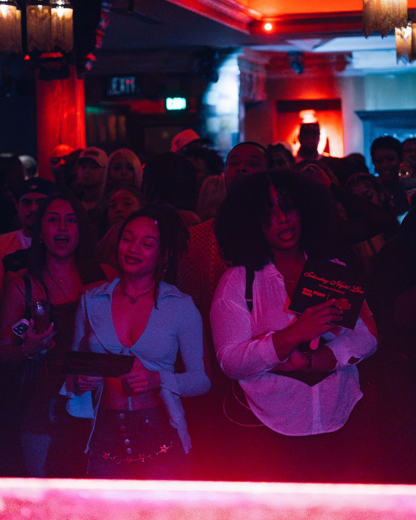 Crowd enjoying a DJ FLYY club event